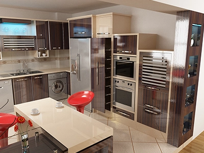 آشپزخانه مدرن هایگلس