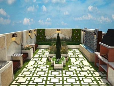 روف گاردن و فضای سبز