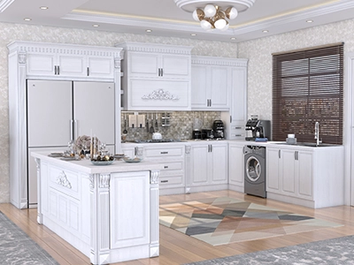 آشپزخانه کلاسیک جزیره