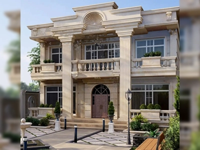 کلاسیک ویلایی با حیاط