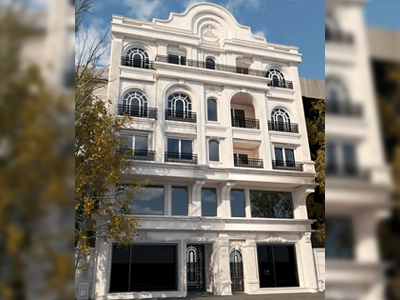 نمای کلاسیک 4 طبقه