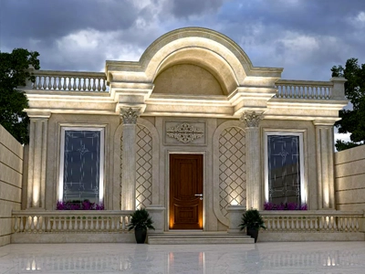 نمای ویلایی کلاسیک