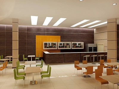 رستوران و فست فود مدرن